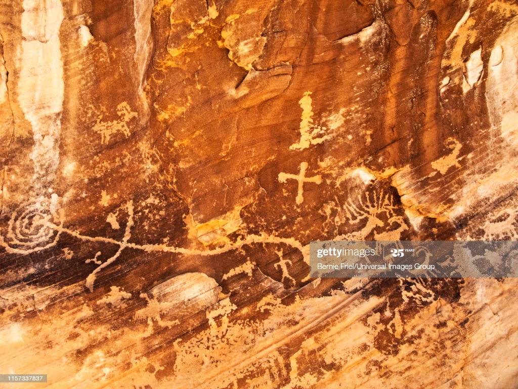 Nevada Mesquite Gold Butte National Monument Anasazi Petroglyphs