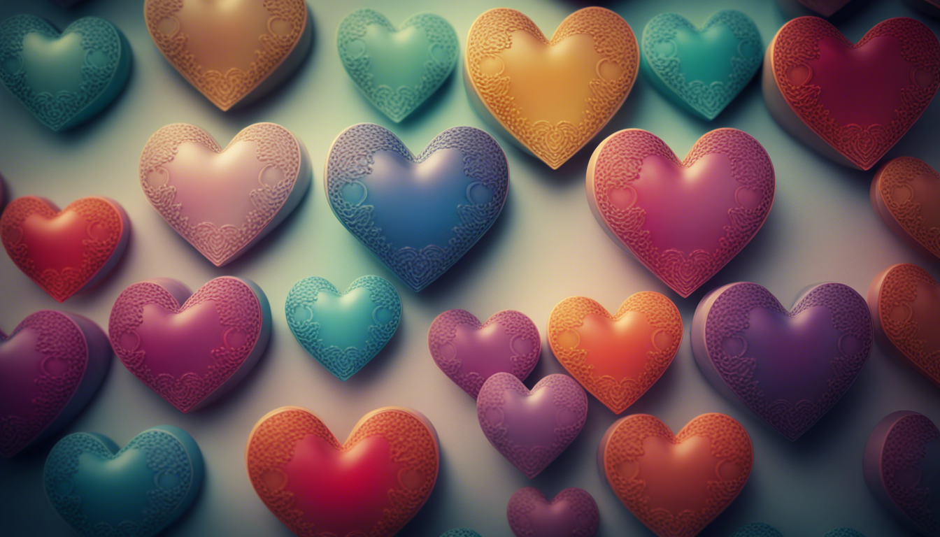 3d Heart Wallpaper