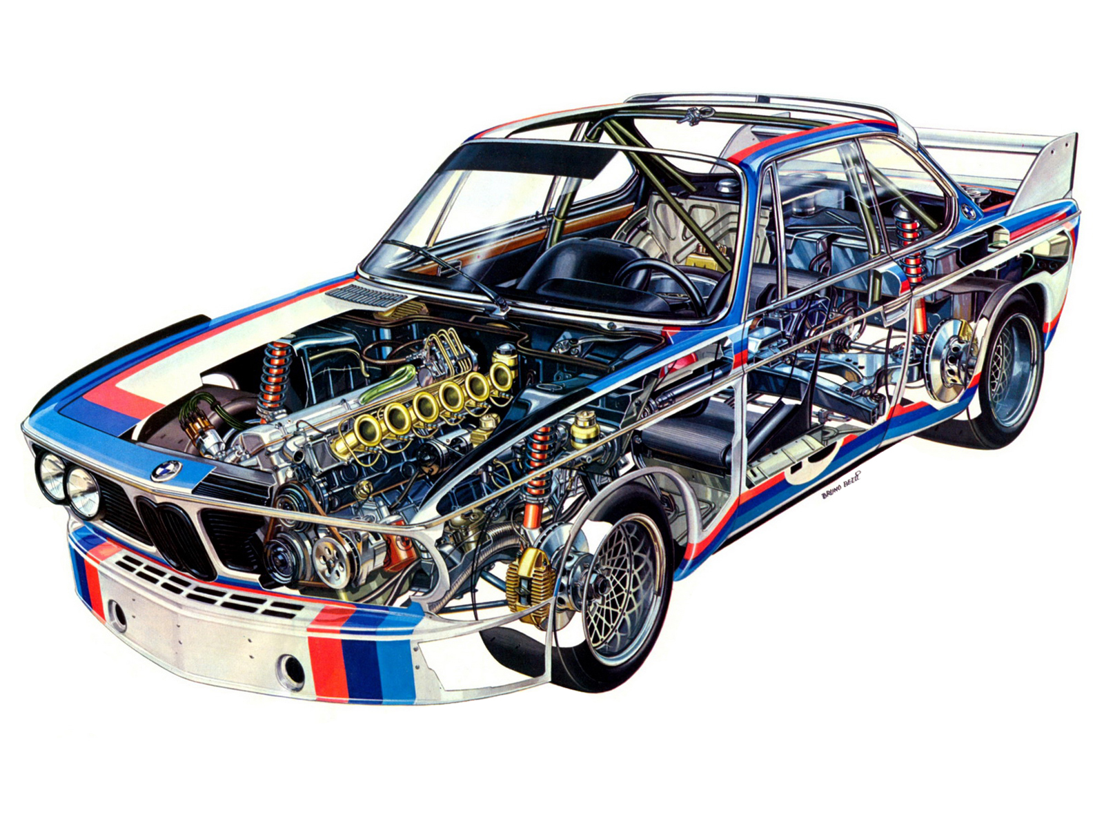 Bmw Cutaway Illustrations Are Everything You Ever Wanted
