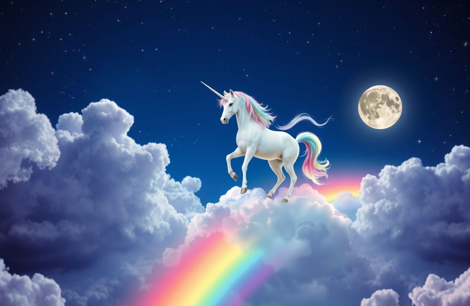 Unicorn Rainbow Wallpaper