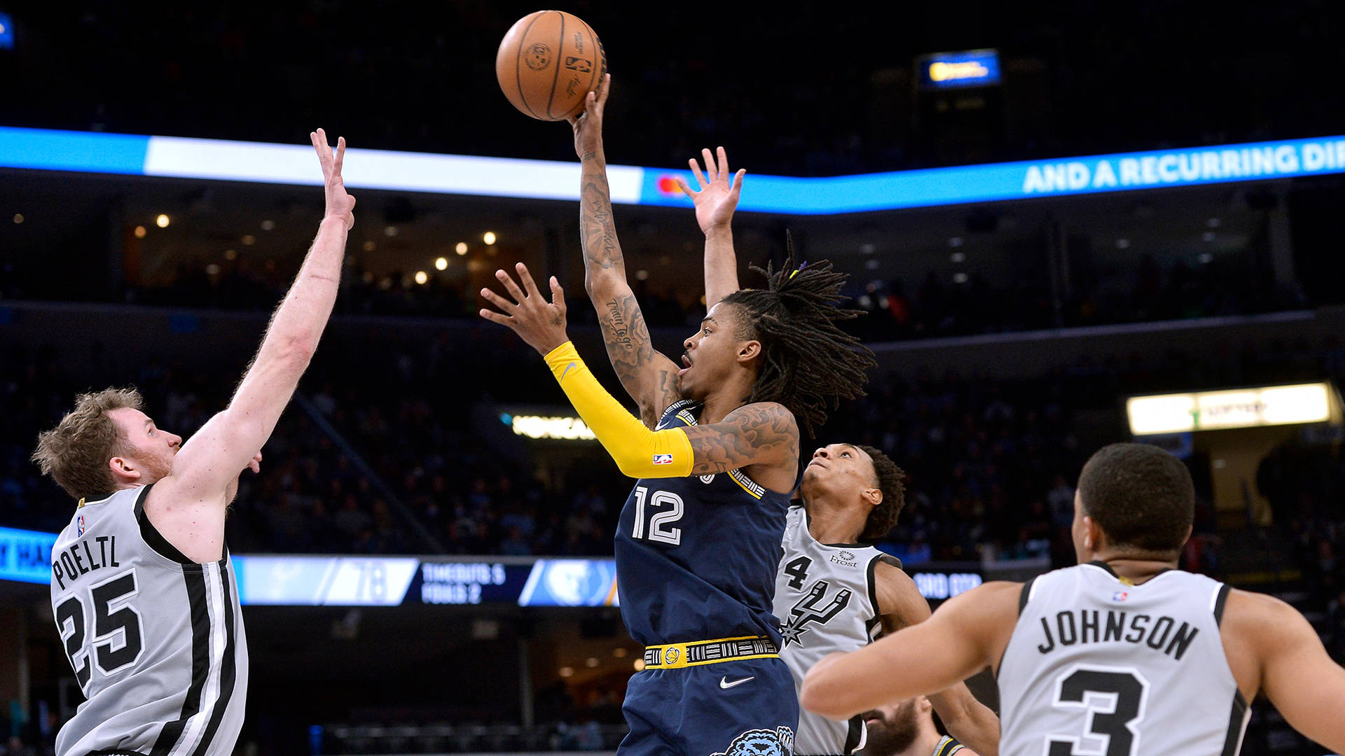 Ja Morant Dunk Wallpaper