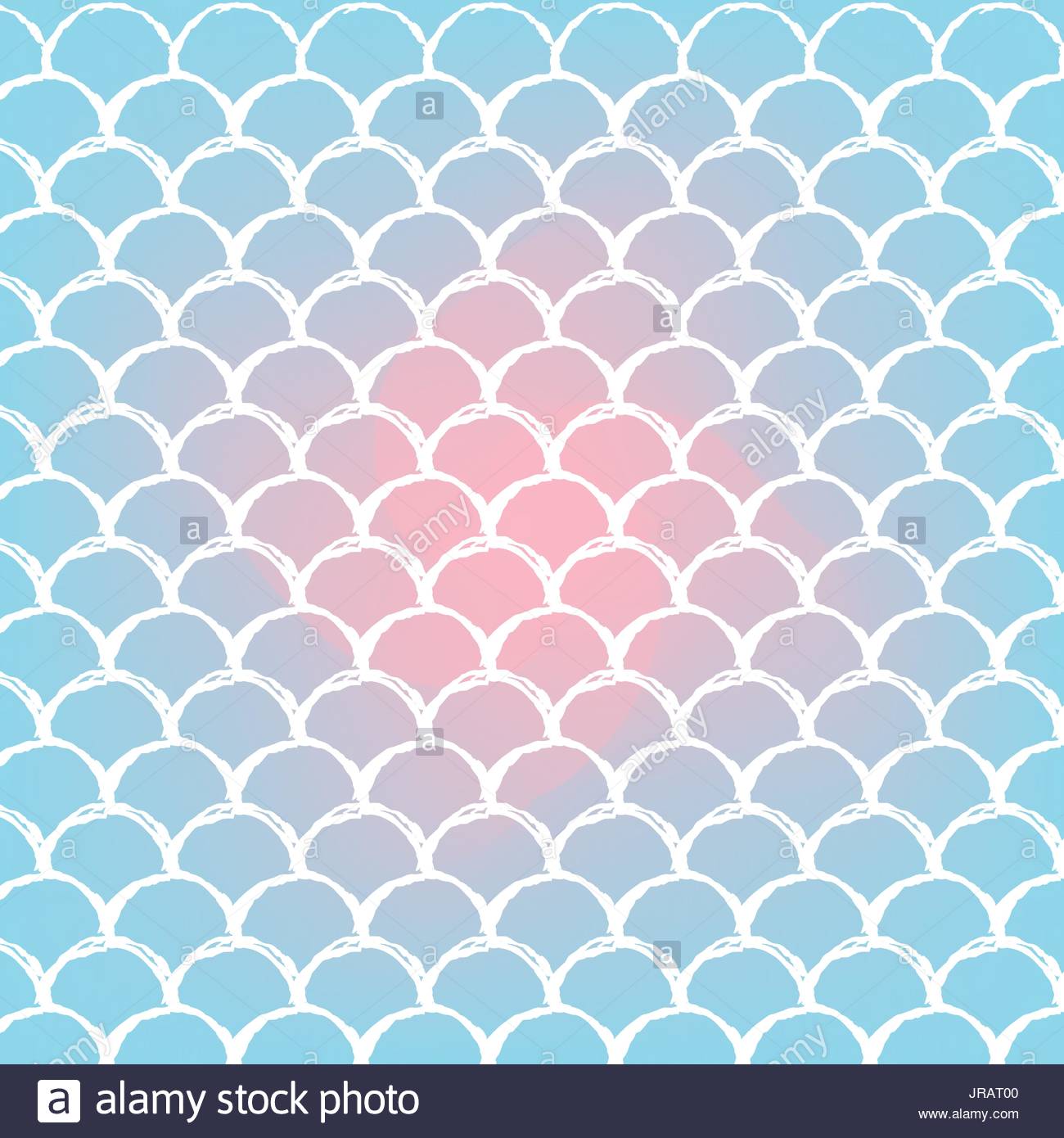Fish Scale And Mermaid Background Stock Vector Art Illustration