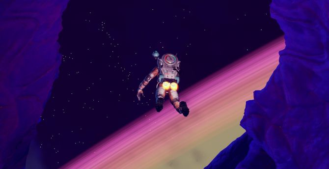 Wallpaper video game no mans sky 2019 art astronaut desktop