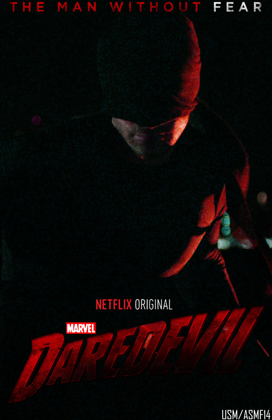 Daredevil Netflix Poster by UltimateSpideyFan on