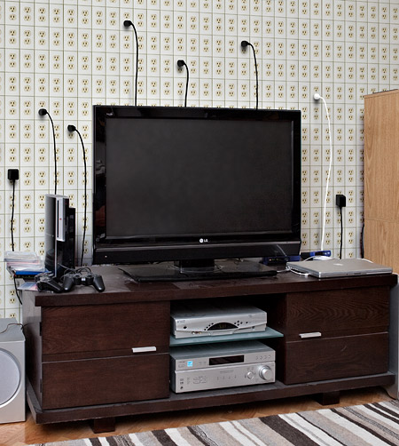 Imagine no more crowded outlets or multi plug adapters