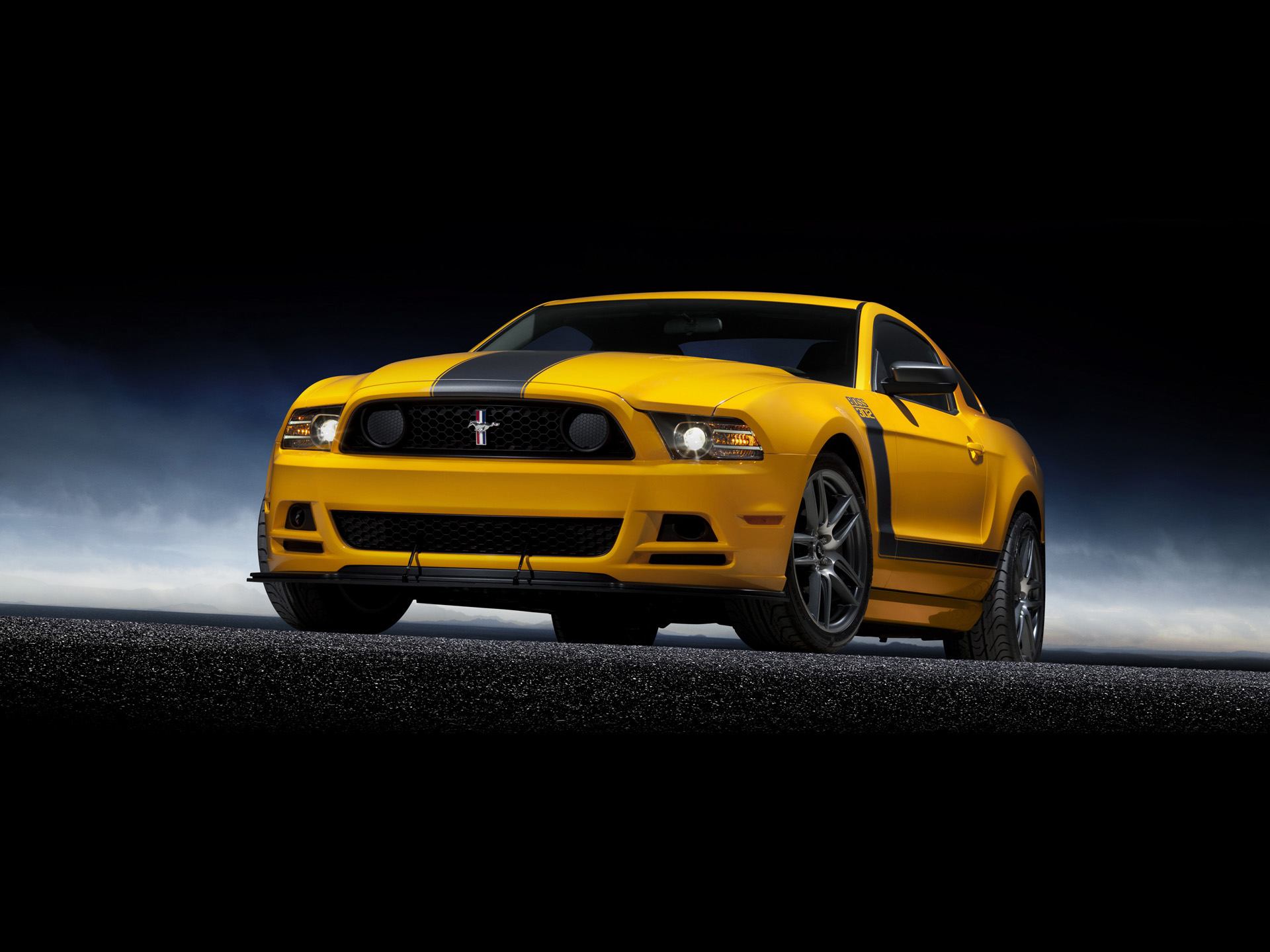 Ford Mustang Boss Front Angle Wallpaper