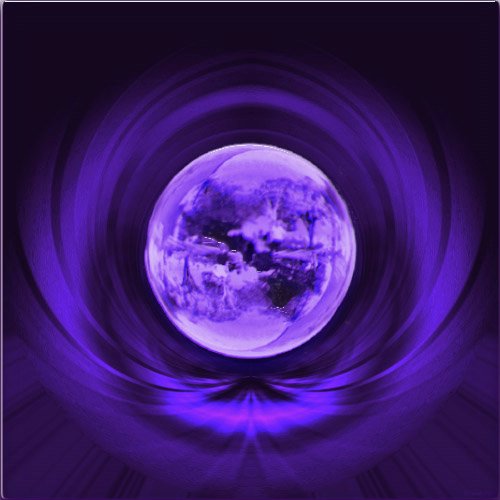 Purple Earth Design Background Wallpaper