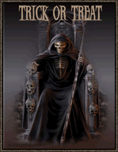 Halloween Grim Reaper Graphics Tags
