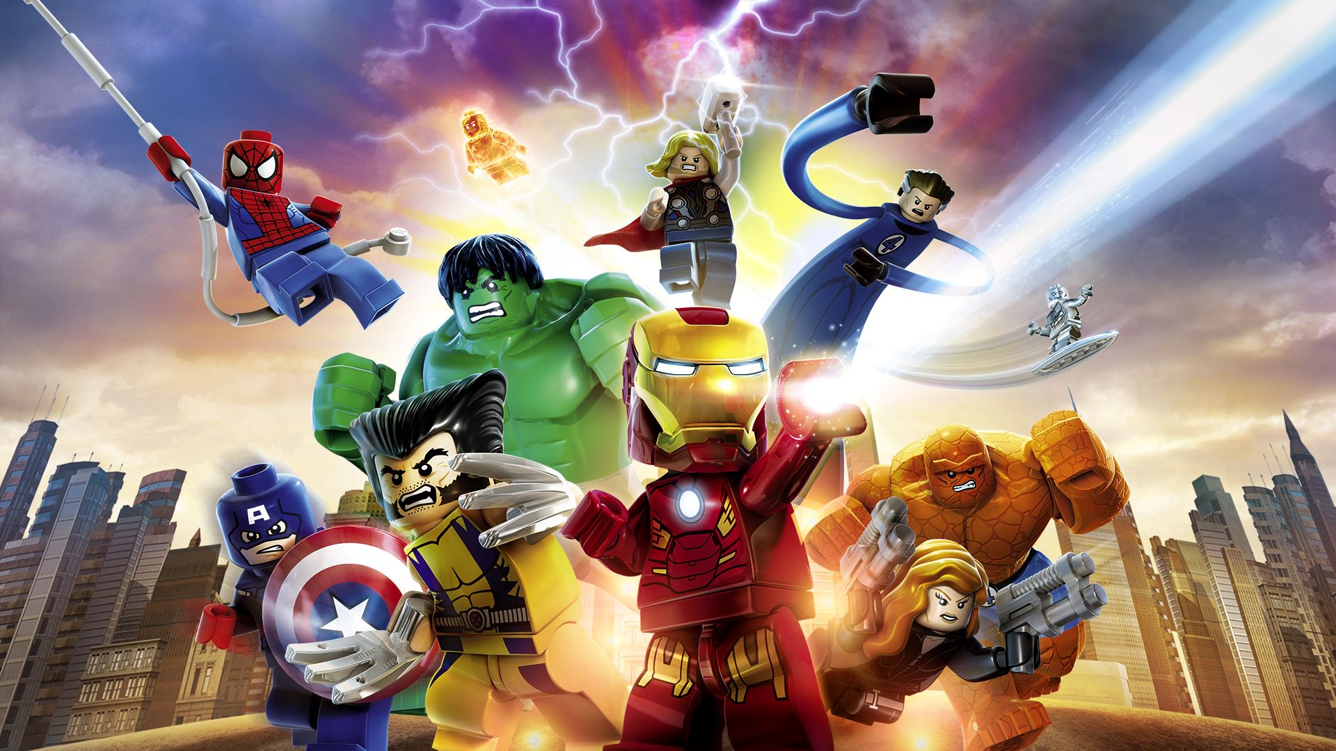 Lego Marvel Super Heroes HD Wallpaper And Background Image