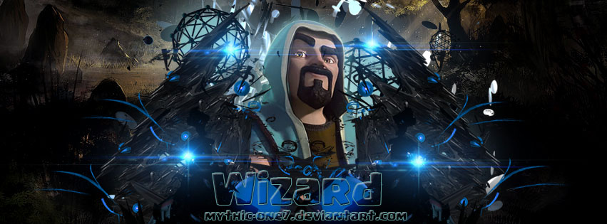 Free download Wizard Coc by Mythic One7 [851x315] for your Desktop