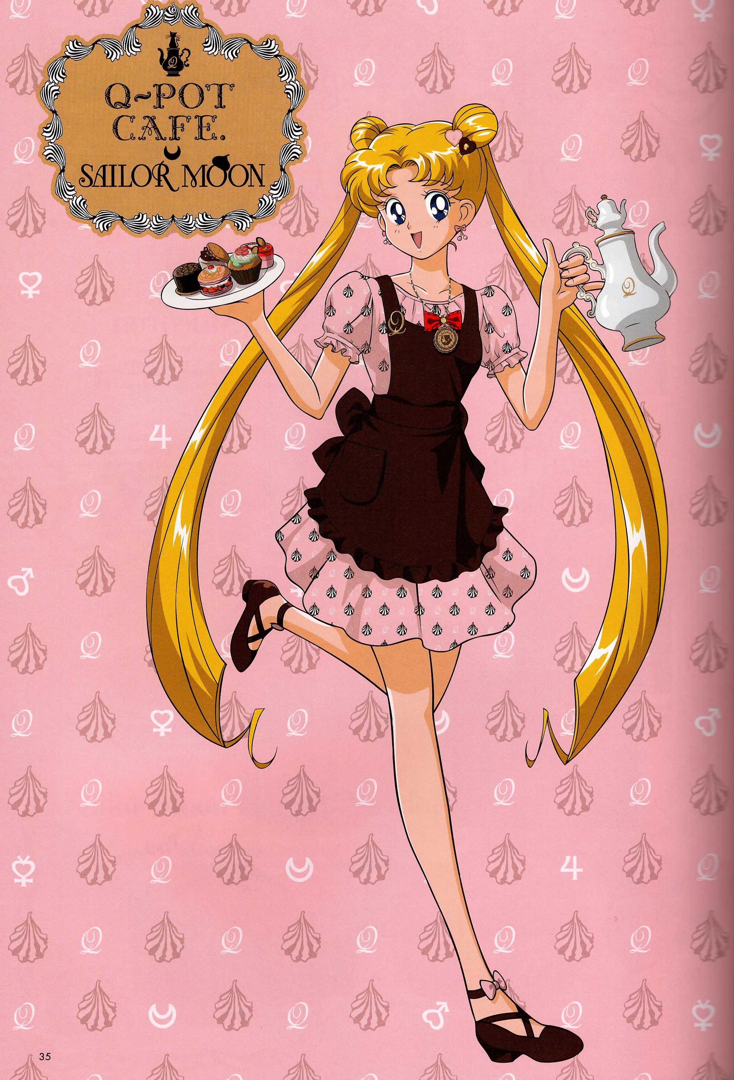 Anime Girl Bishoujo Senshi Sailor Moon Series Usagi Tsukino