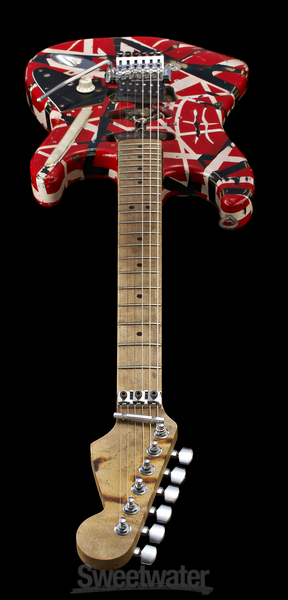 Evh Eddie Van Halen Frankenstein Replica Guitar Sweetwater
