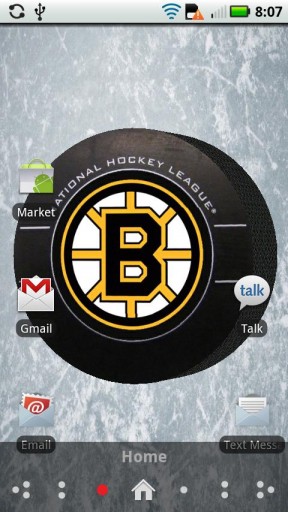 Boston Bruins Logo iPhone Wallpaper Bigger