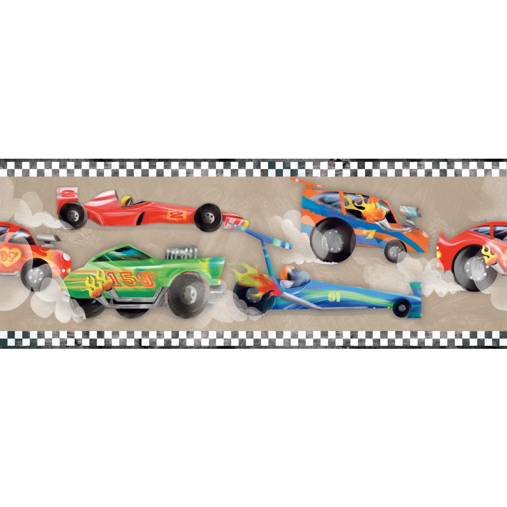 Race Car Wallpaper Border