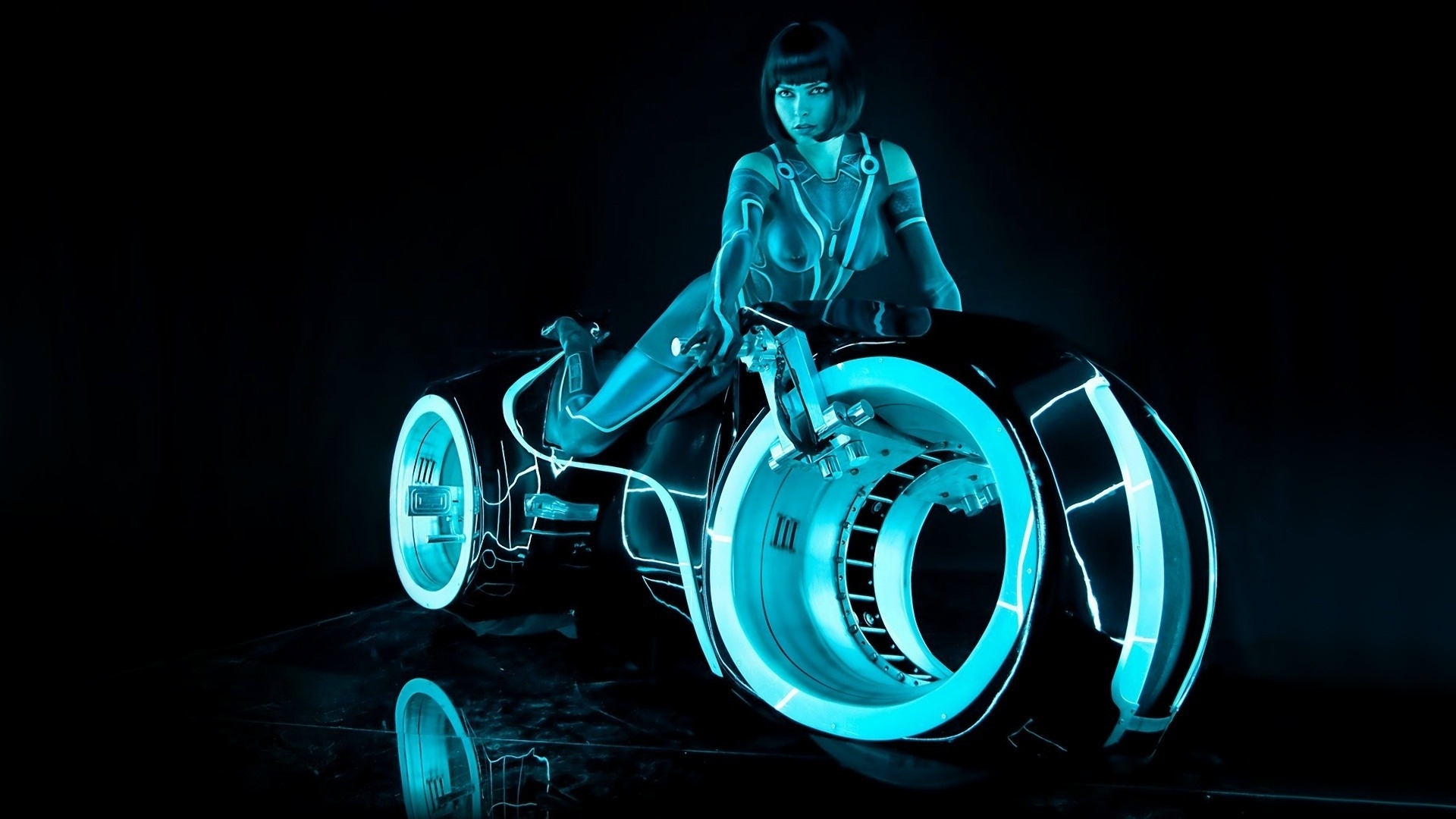 Tron Neon Game Cool 1080p Wallpaper Wallpaperlepi