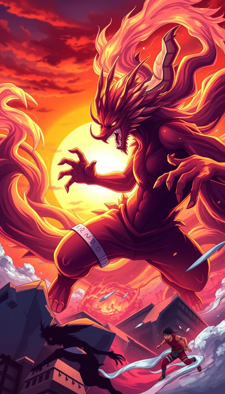 Kurama Naruto Phone Wallpaper