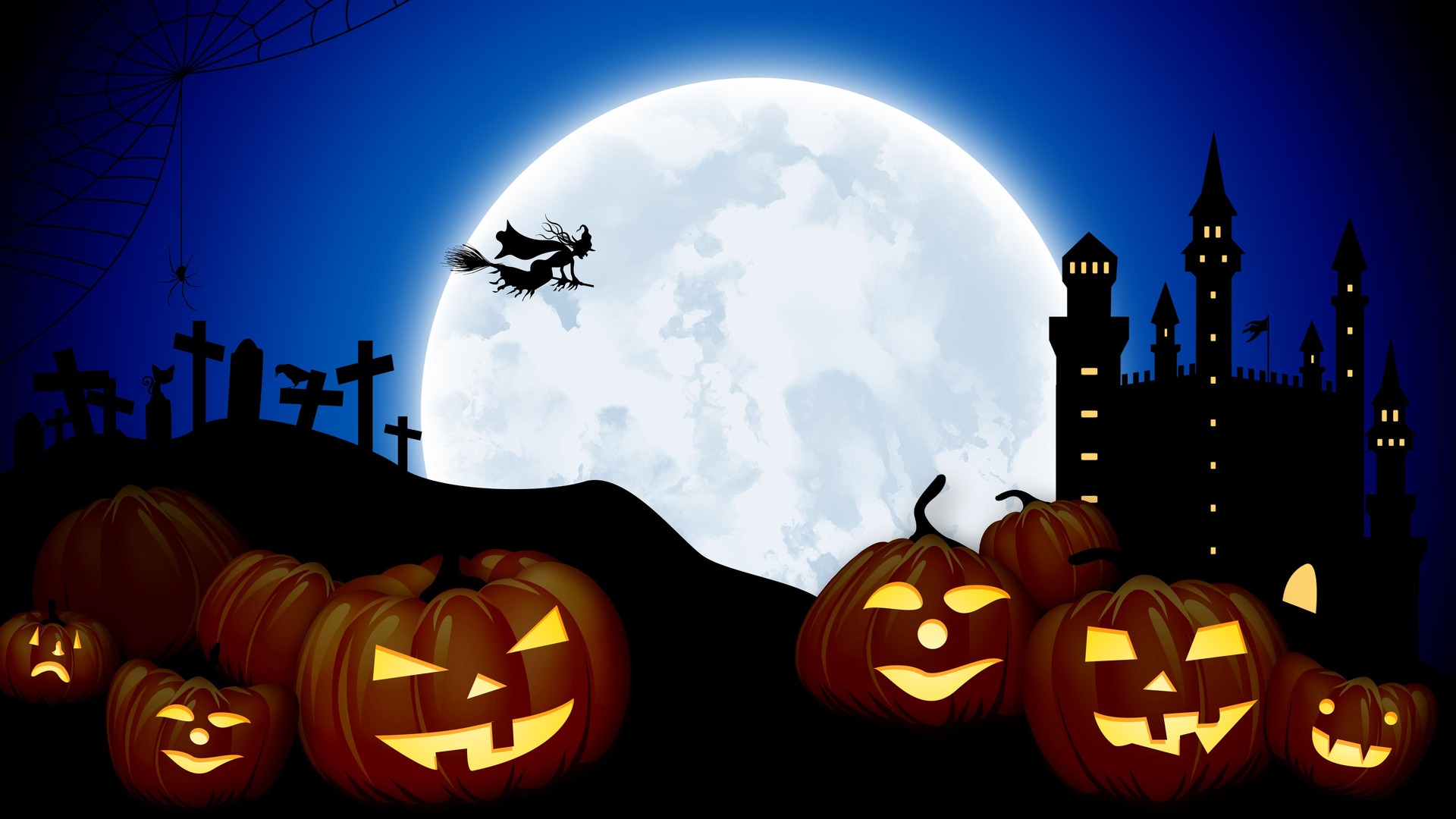 Halloween pumpkins MacBook Air Wallpaper Download  AllMacWallpaper