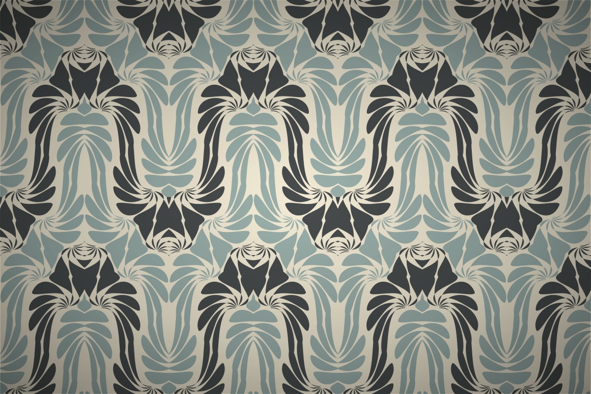 Art Nouveau Style Wallpaper Patterns