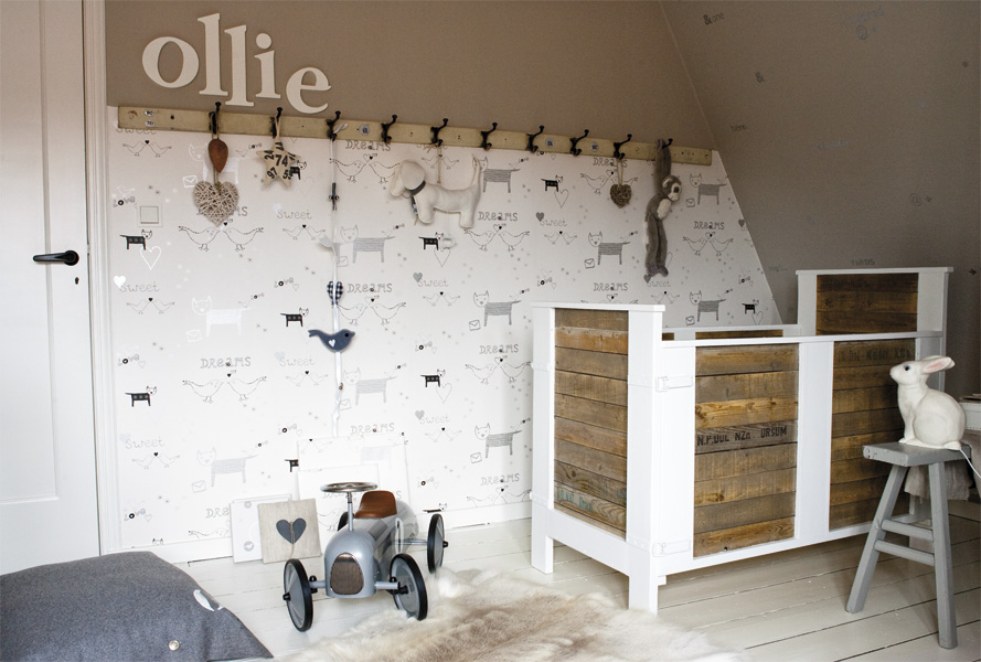 Children Room Wallpapers and Matching Fabrics by Onszelf Kidsomania