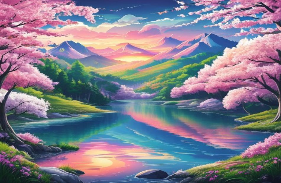 Anime Landscapes Wallpaper