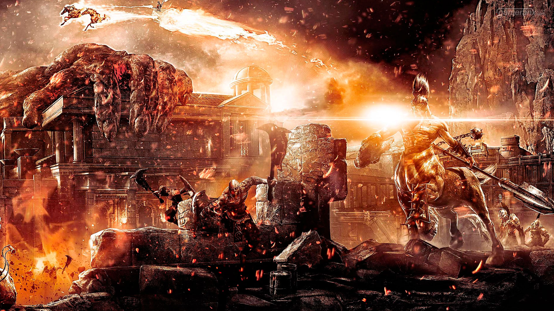 God Of War Iii 1080p Wallpaper 720p
