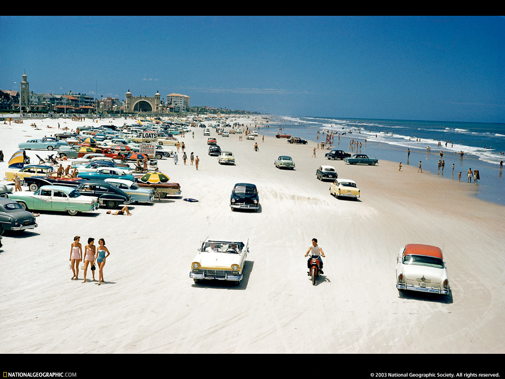 Daytona Beach In Florida Over Hits All