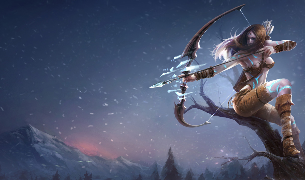 League Of Legends Wallpaper Ashe The Frost Archer