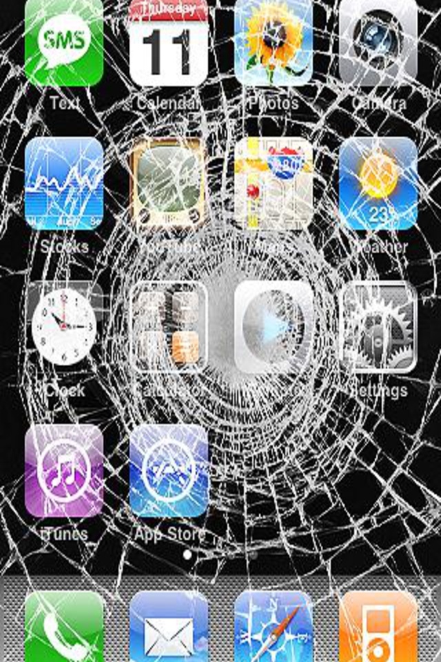 10 Best Broken Screen Wallpapers for iPhone  Guiding Tech