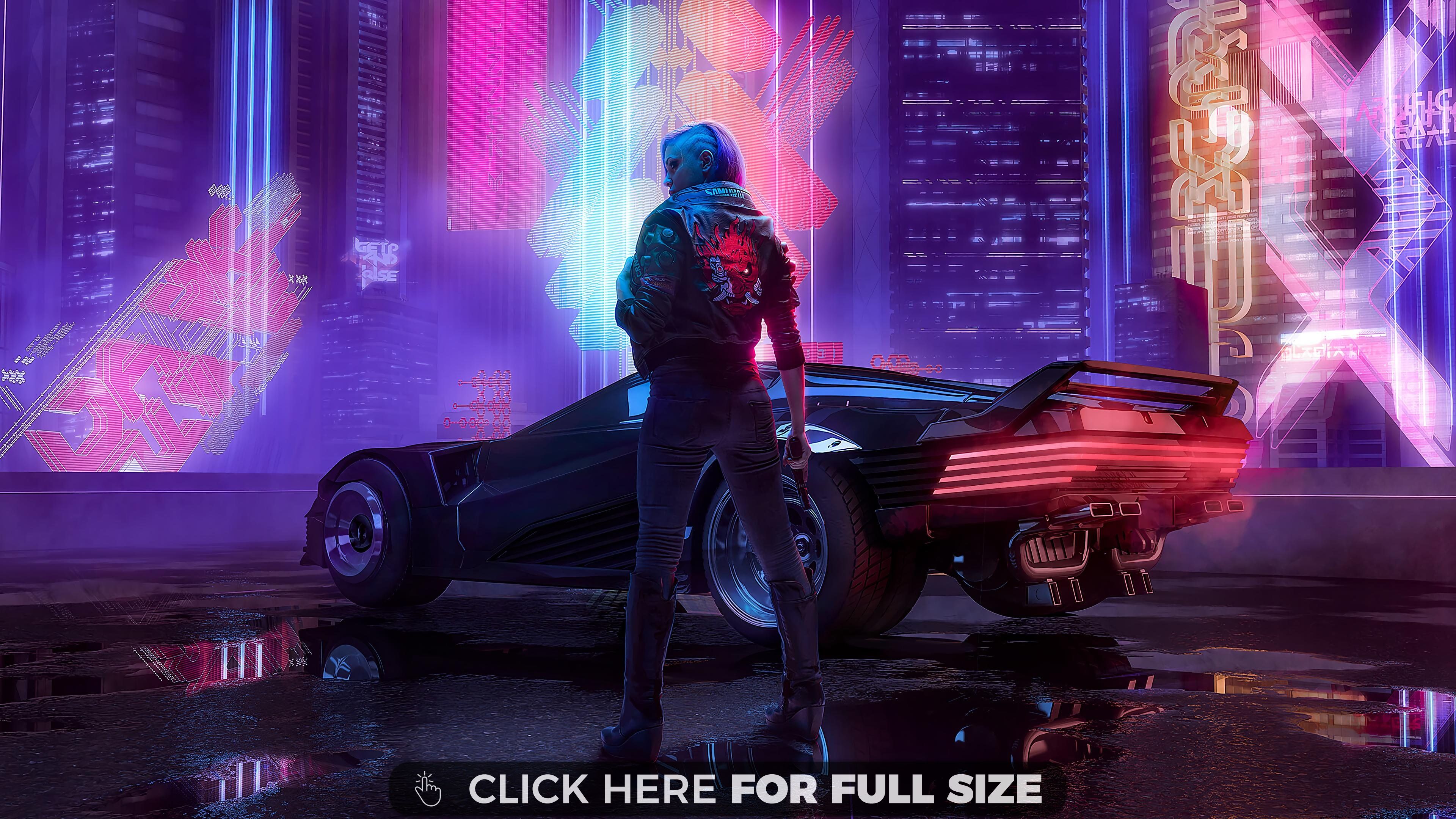 Cyberpunk Background, Cyberpunk Laptop HD wallpaper