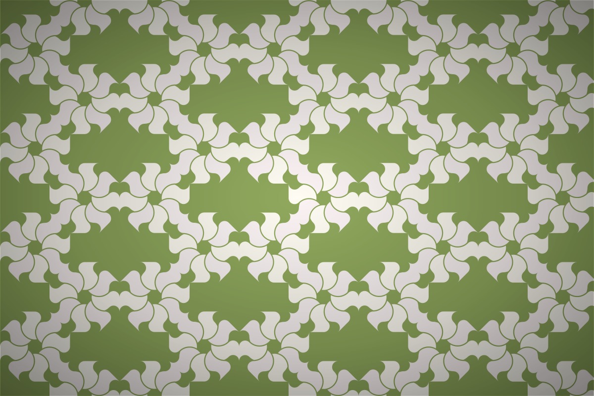 Japanese Leaf Wheel Wallpaper Patterns