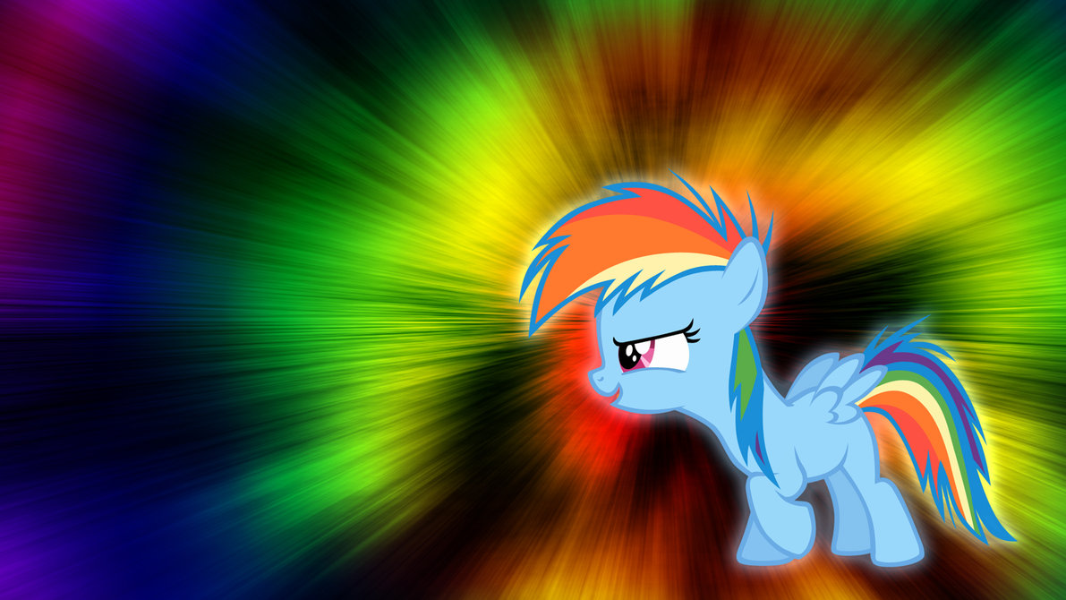 Filly Rainbow Dash Wallpaper By Pappkarton