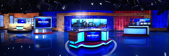 Fox News Studio Background Minneapolis Owned Station