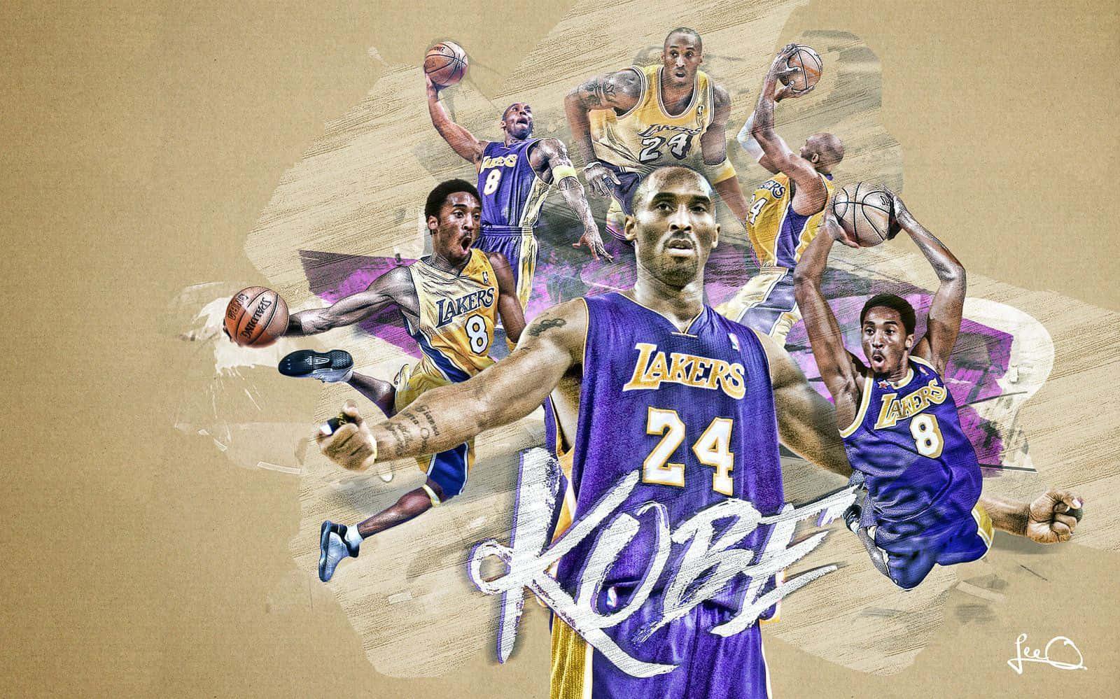 Legendary Los Angeles Laker Kobe Bryant Wallpaper