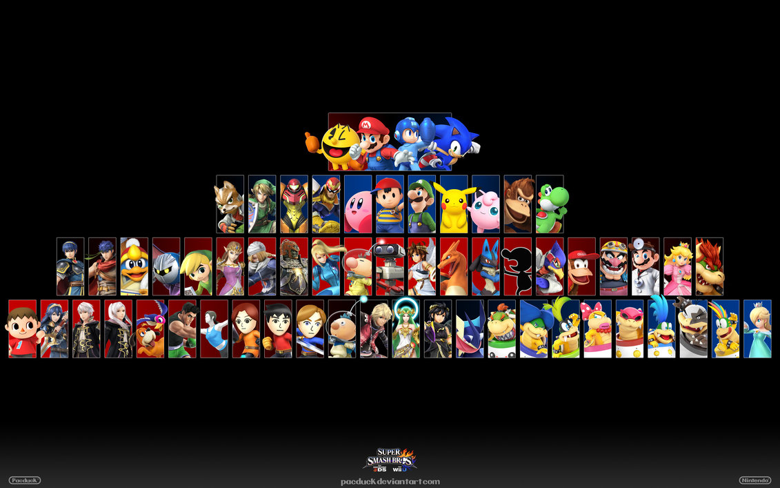 Super Smash Bros Wii U 3ds Wallpaper By Pacduck