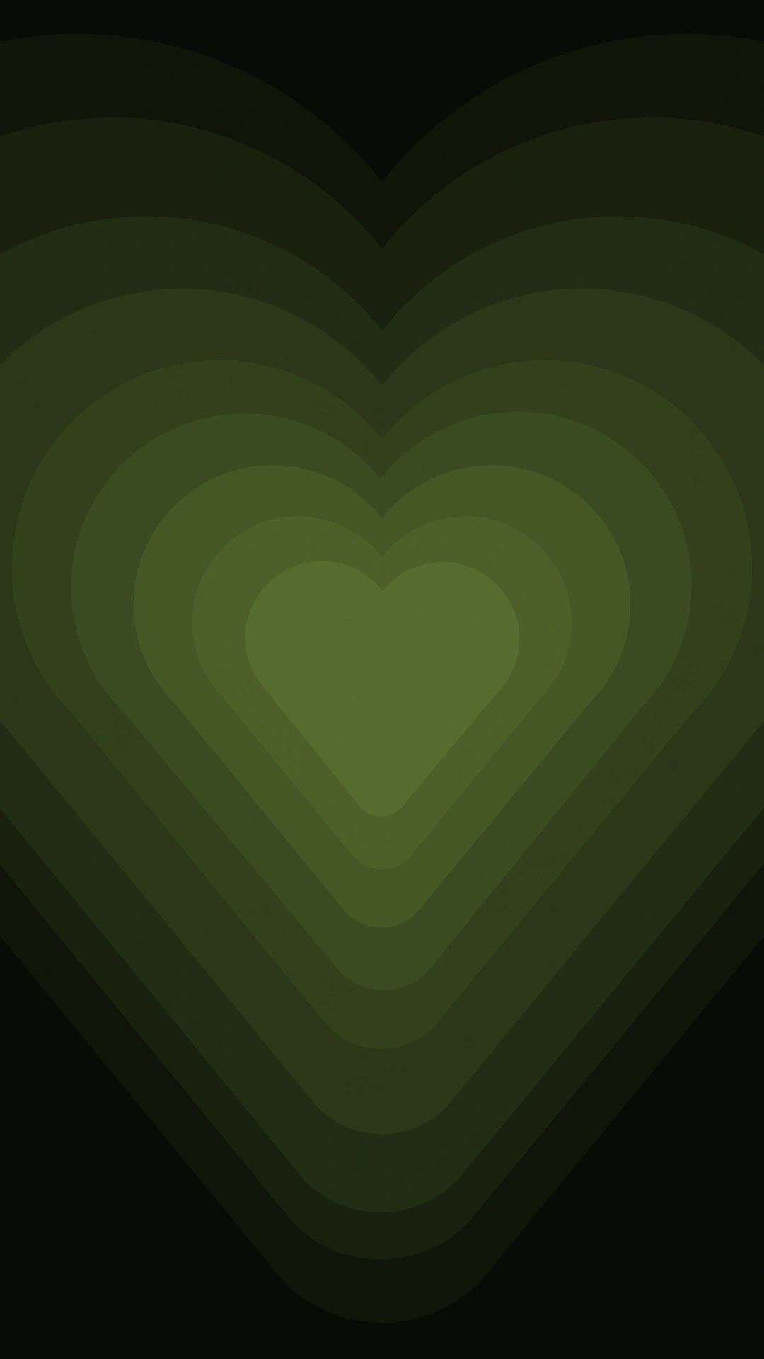 Green Heart Wallpaper