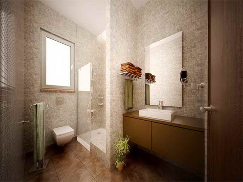 Contemporary Vinyl Wallpaper For Bathroom