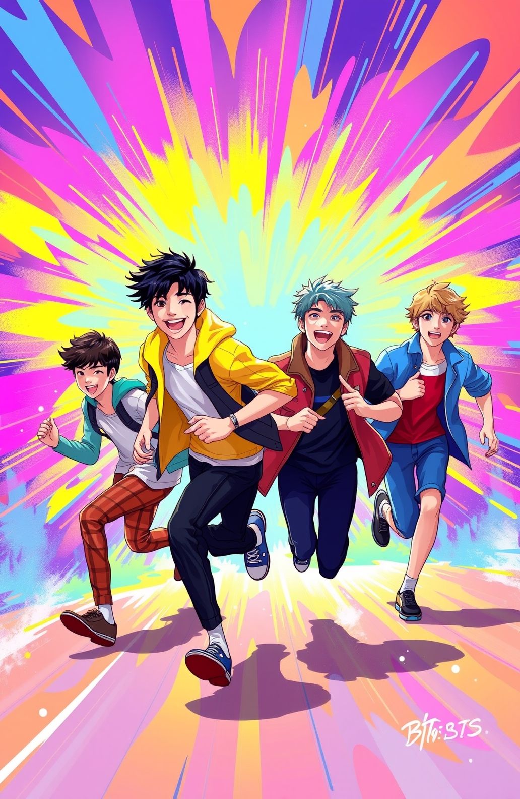 Bts Run Wallpaper