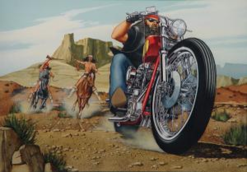 Limited Editions All Artwork David Mann Motorcycle Art