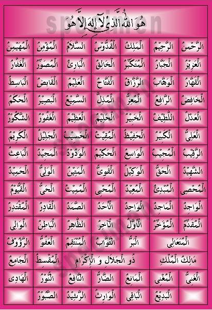 Cool Wallpaper Names Of Allah