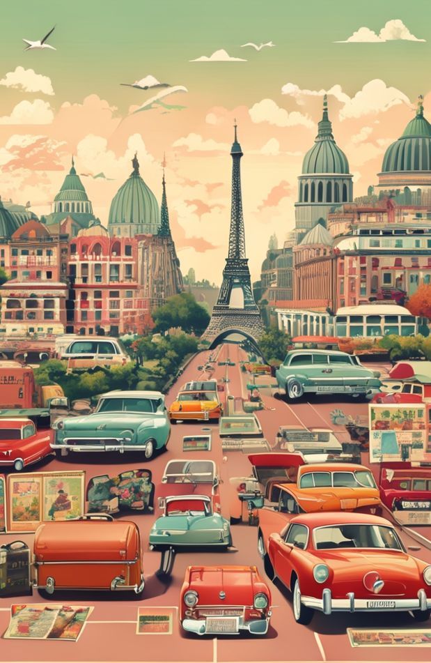 Travel Retro Wallpaper