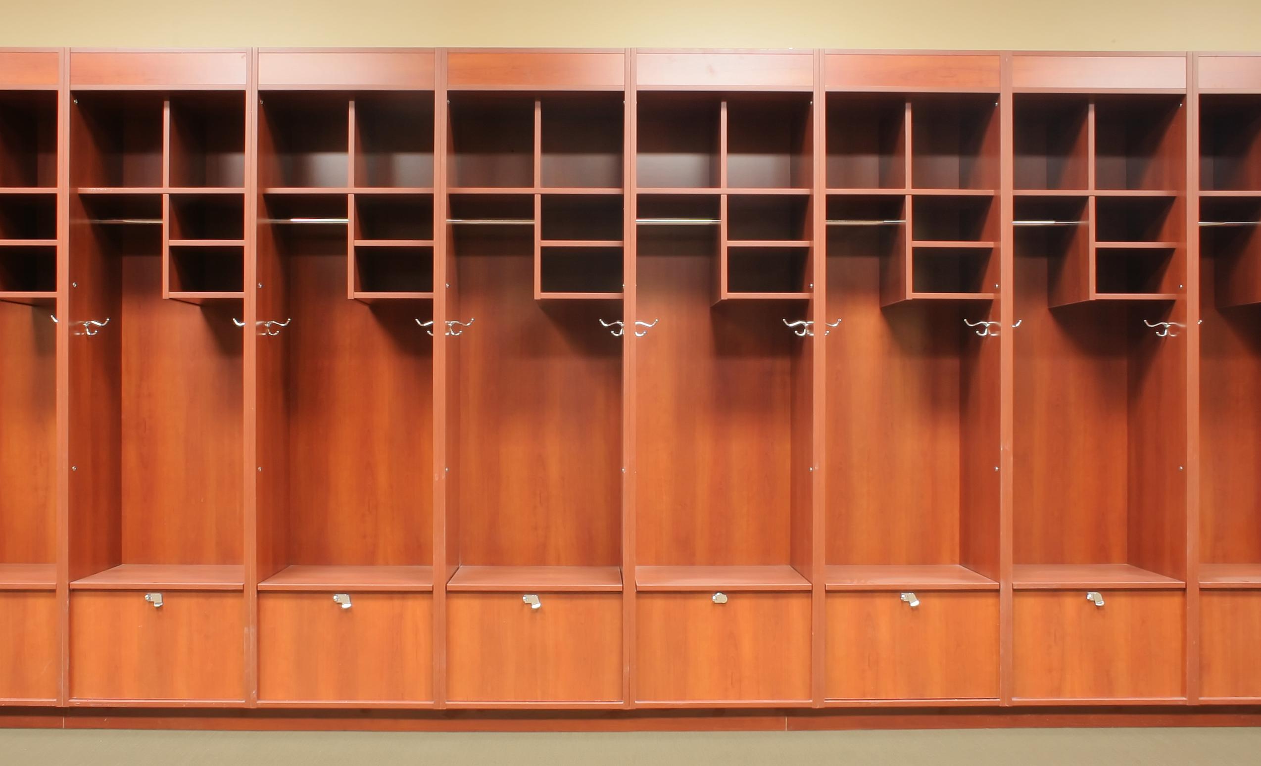 Candid High School Girls Locker Room