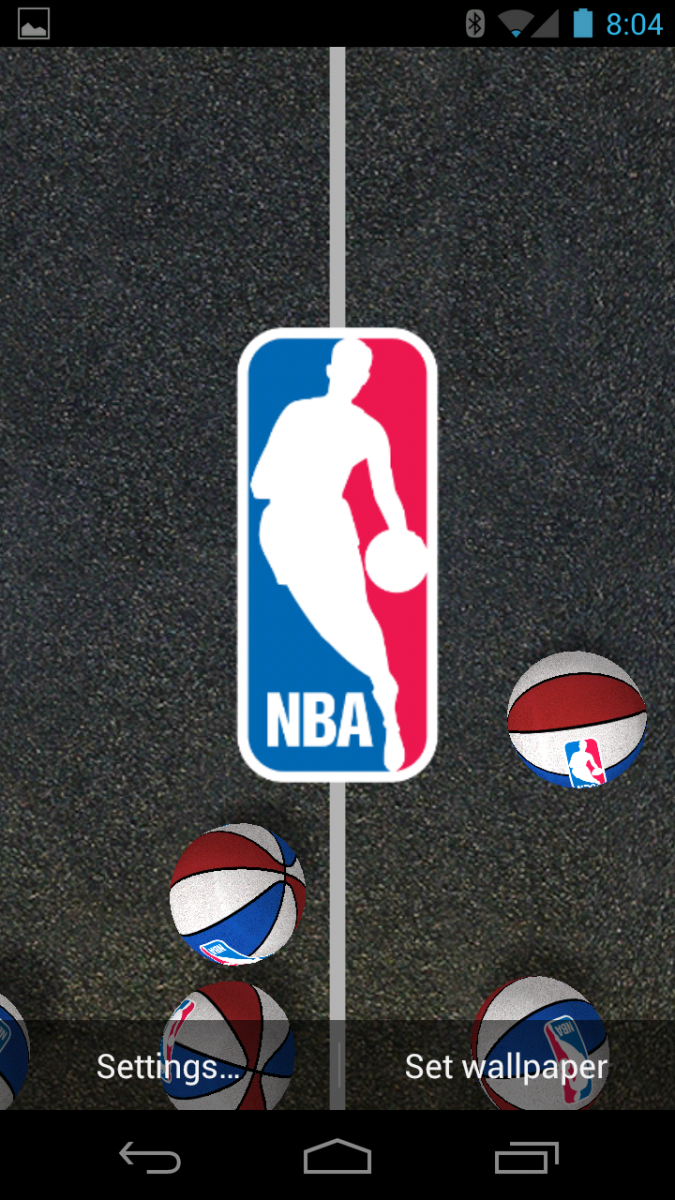 NBA live wallpaper 1