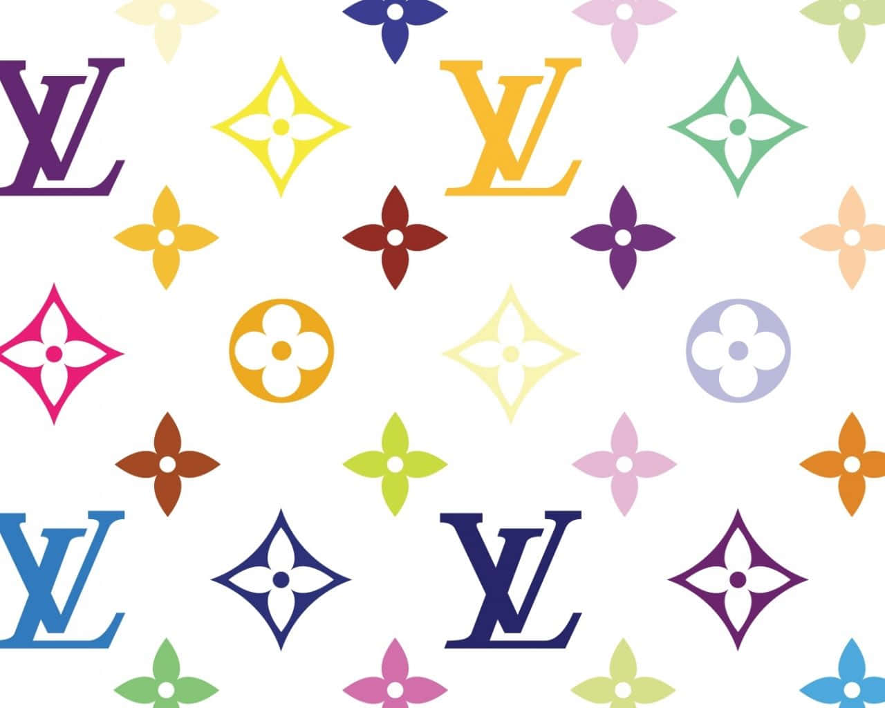 Style Up Your Look With A Louis Vuitton Print Wallpaper