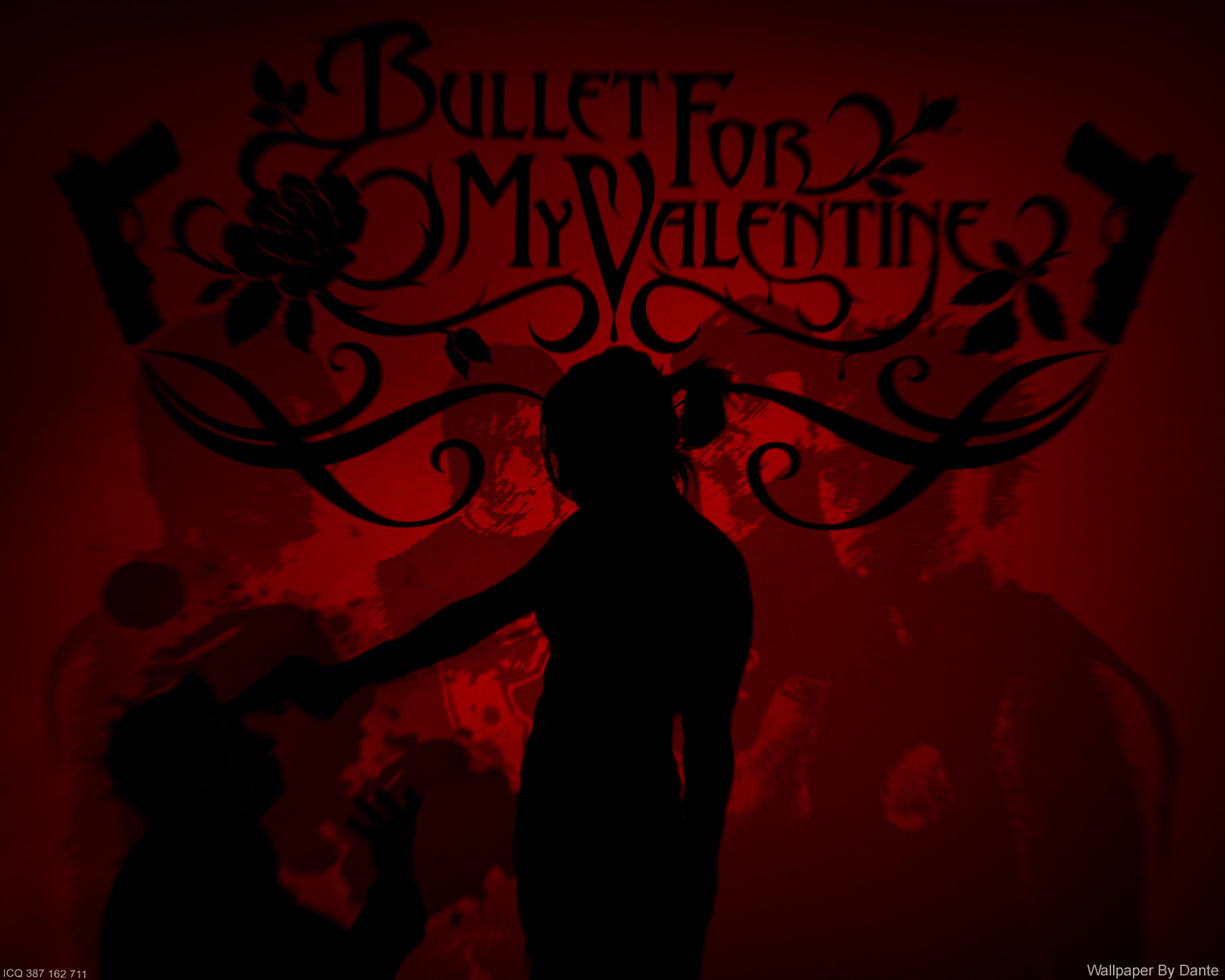 Bullet For My Valentine Wallpaper Grasscloth