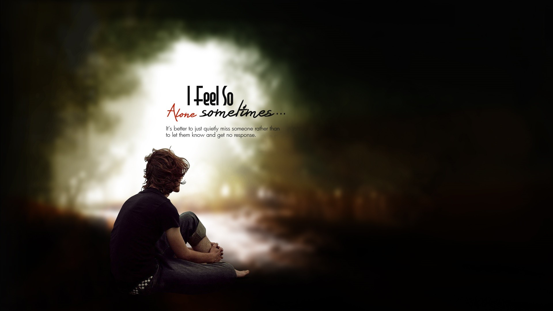 Feeling Alone Wallpaper