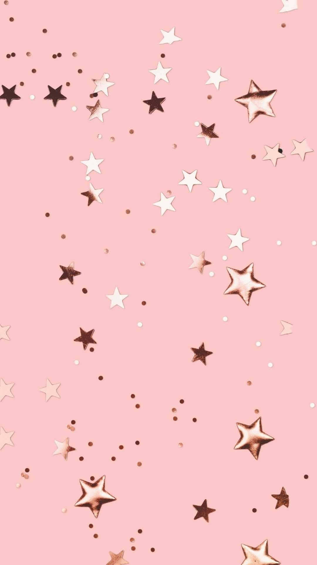 Aesthetic Rose Gold Background Wallpaper
