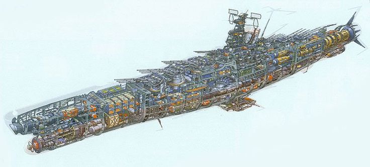 Space Battleship Yamato 2199 Cutaway httpsfbcdn sphotos b a