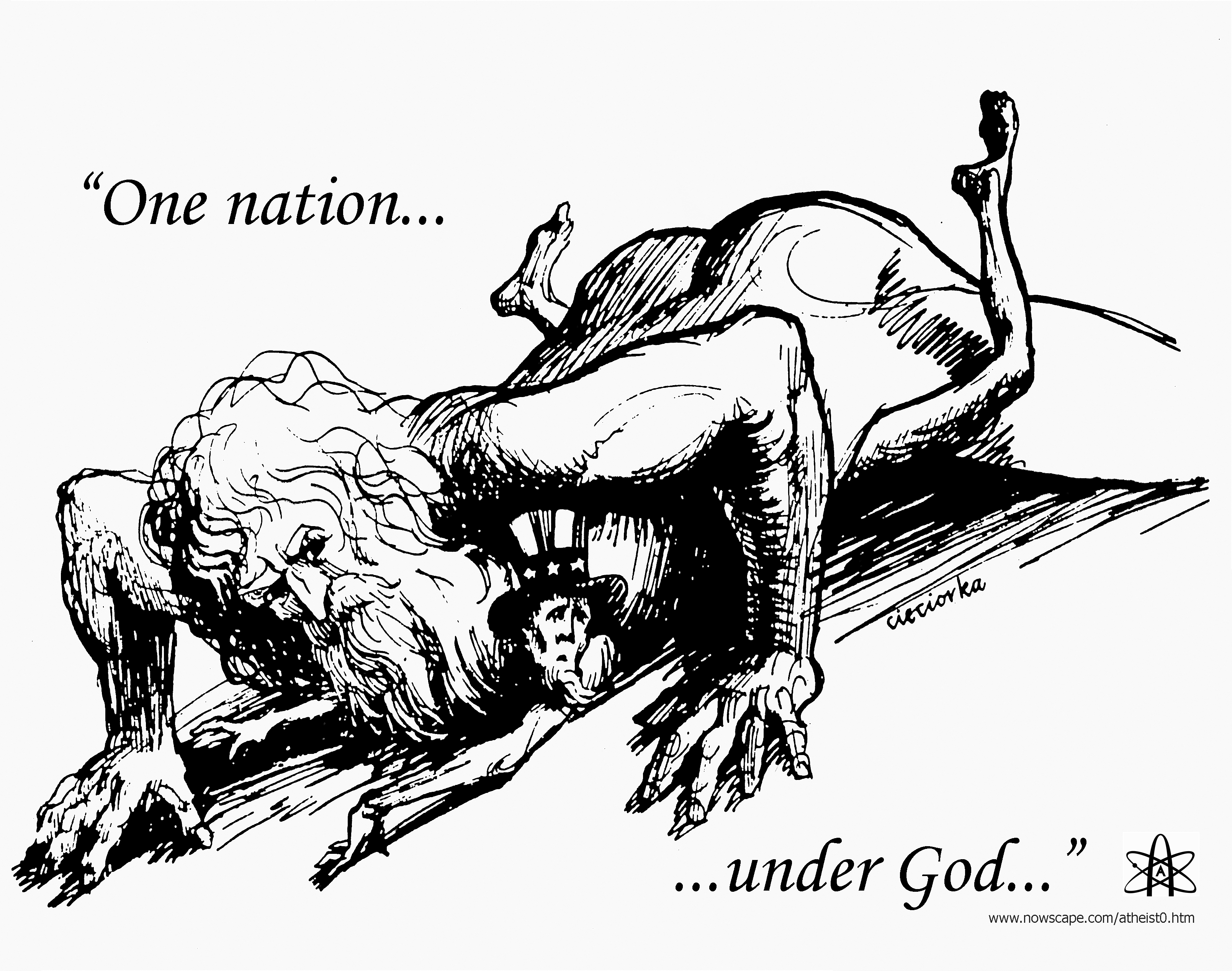 One Nation Under God Atheist Universe