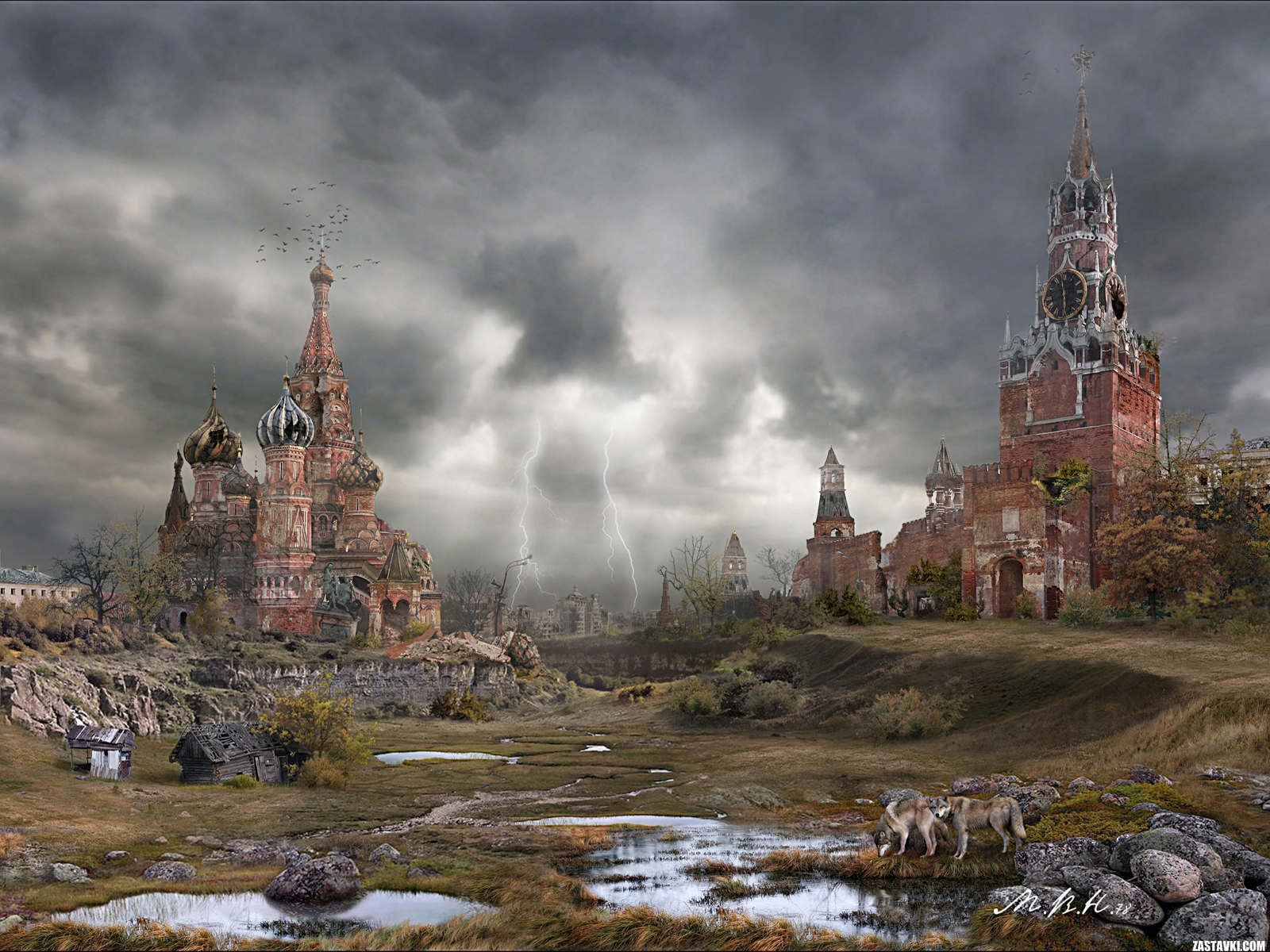 Moscow After A Nuclear War Autumn Wallpaper And Image