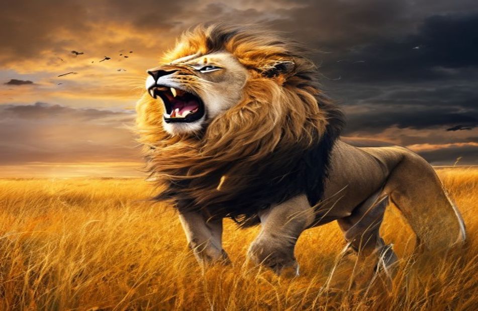 Lion Roar Wallpaper